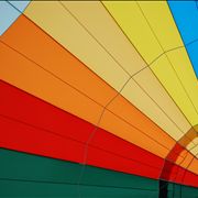 Picture Of Colored Hot Air Balloon